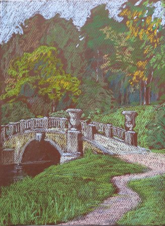 Графические композиции парка Павловска