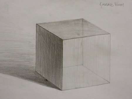 Объемные квадраты для рисования