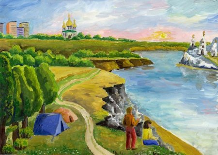 Сызранский пейзаж на конкурс