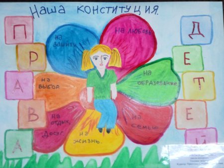 Рисунок на тему Конституция глазами