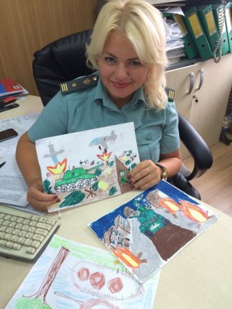 Судебный пристав мультяшка