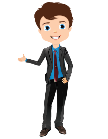 Человек мультяшная