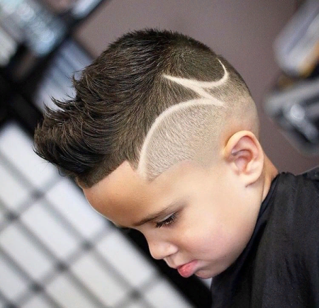Креативные стрижки для мальчиков