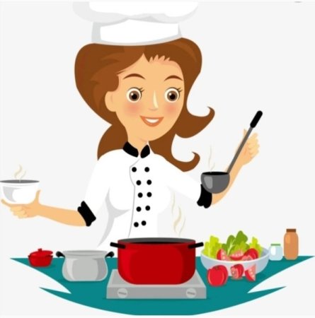 Повар женщина для детей