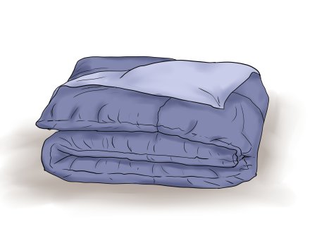 Одеяло нарисованное