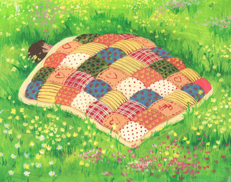 Одеяло иллюстрация