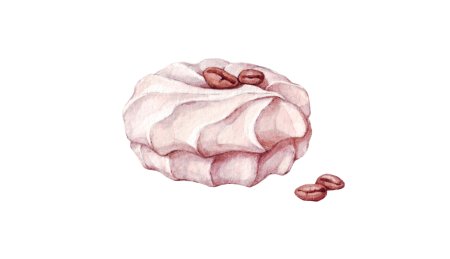 Зефир рисунок акварелью