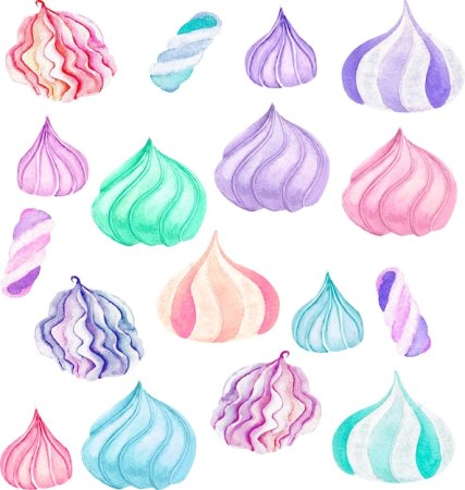 Зефир акварель