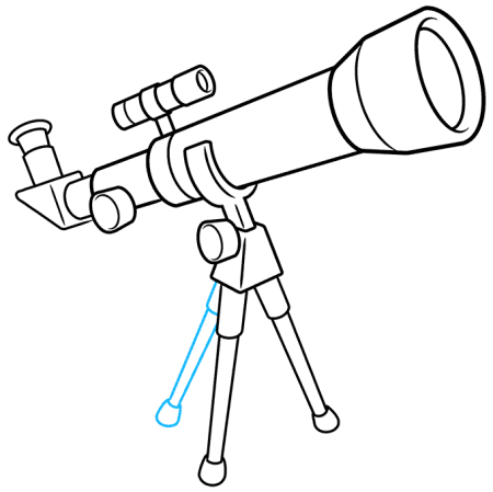 Телескоп детская раскраска