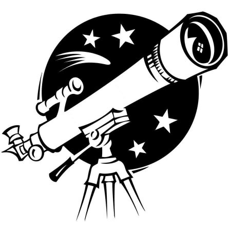 Телескоп рисунок