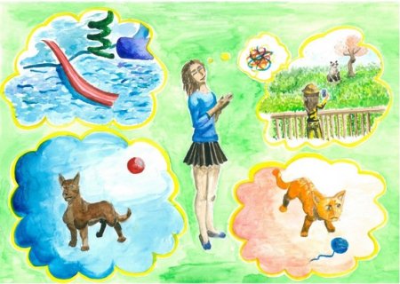 Рисунок на тему я мечтаю