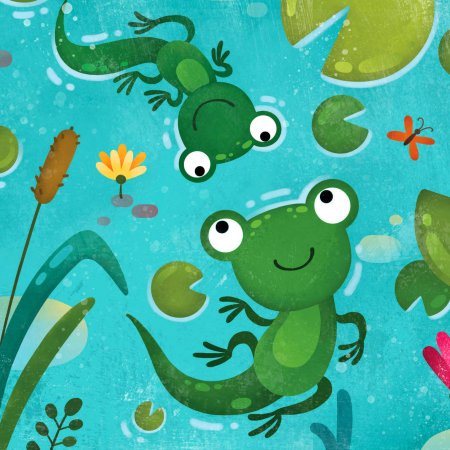 Мультяшные головастики