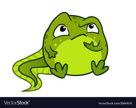 Головастик мультяшный