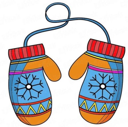 Рукавички рисунок