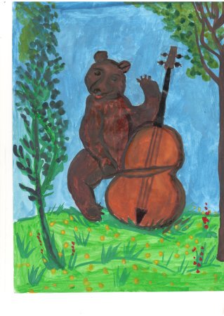 Крылов музыканты басня