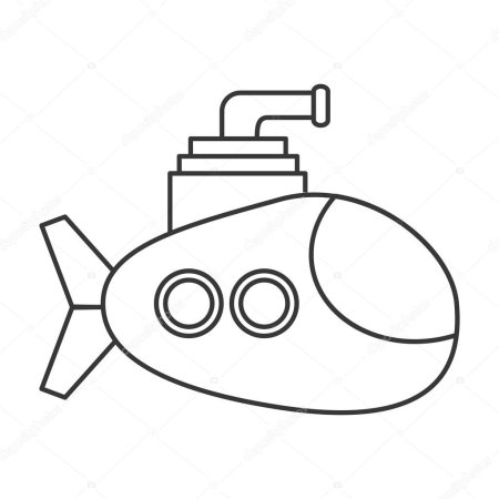 Подводная лодка контур