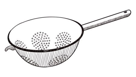 Дуршлаг вектор