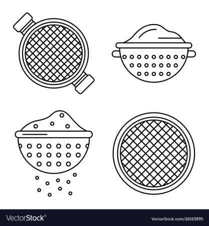 Значок дуршлаг