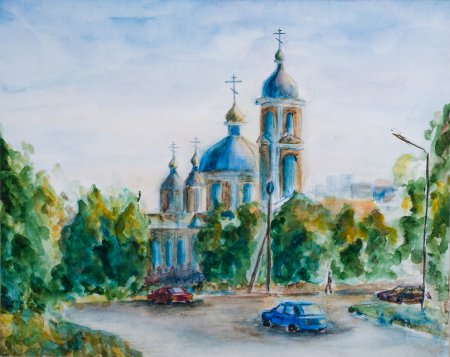 Рисунок ко Дню города Курска