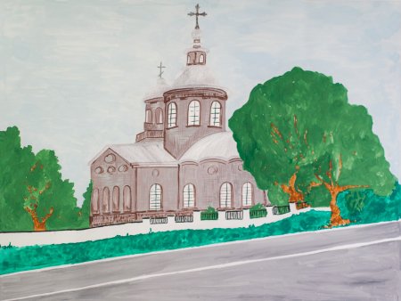 Рисуем Курск Знаменский собор