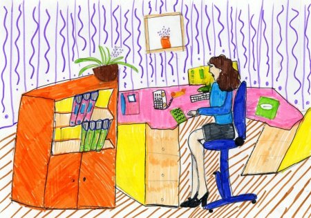 Рисунок на тему учитель