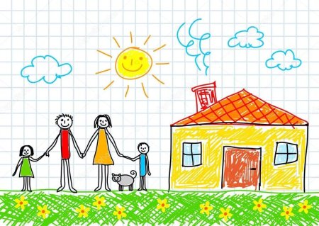 Семья рисунок