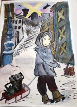 Блакада лененграда глазами дитей