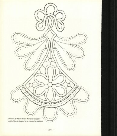 Эскиз Вологодского кружева