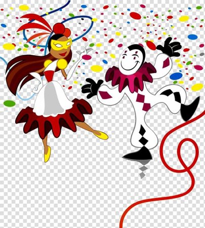 Карнавал рисунок для детей