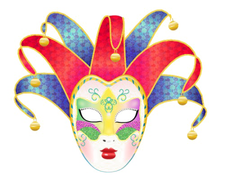 Карнавальная маска изо