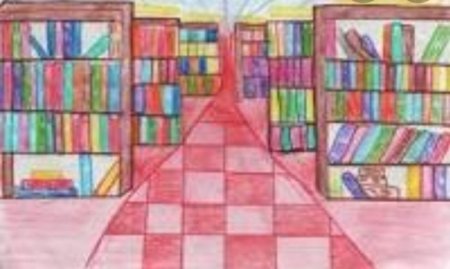 Рисунок на тему библиотека