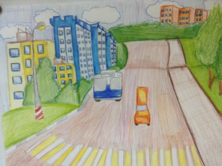 Рисование моя улица