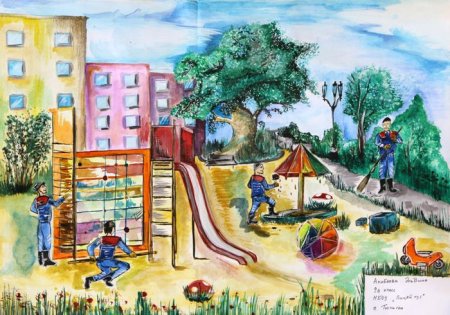 Двор глазами ребенка