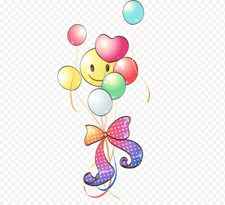 Нарисовать шарики на день рождения