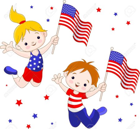 Детскую с флажками для детей