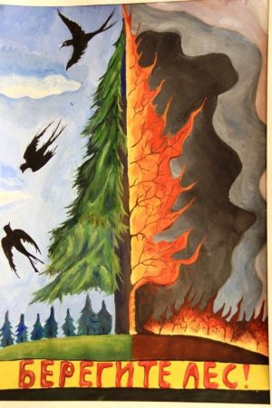 Рисунок на тему экология легко