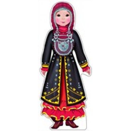 Национальные костюмы народов России башкиры