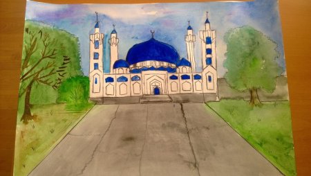 Достопримечательности Майкопа рисунки