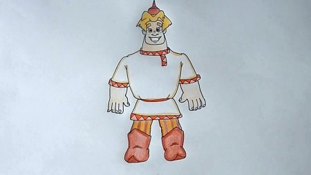 Алёша Попович рисунок