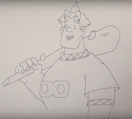 Детские рисунки богатырей