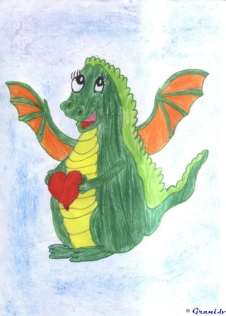 Драконы детские картинки