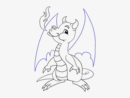 Детские рисунки дракона