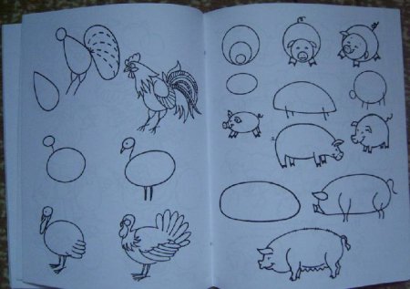 Методика рисования животных