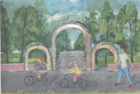 Рисунки ко Дню города Чебоксары