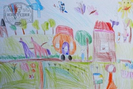 Город Минск рисунок