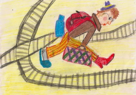 Рисование для детей рассеянный