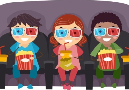 Кинотеатр мультяшный