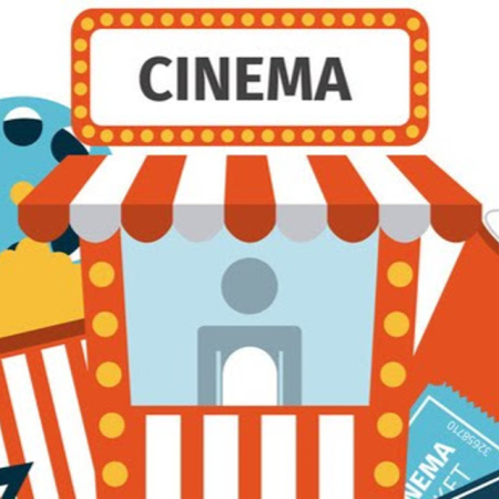 Кинотеатр иллюстрация