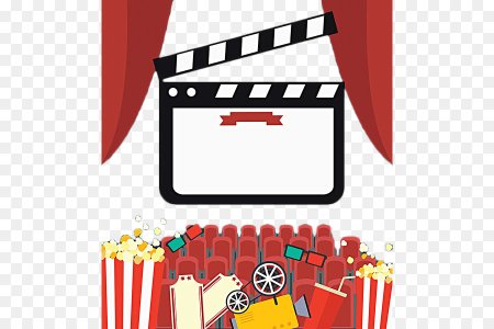 Кинотеатр на прозрачном фоне