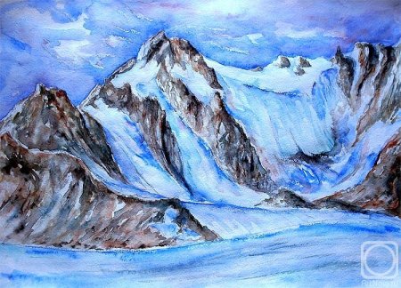 Горные вершины Лермонтов иллюстрация